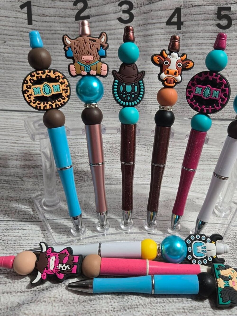 Western Beaded Pens(Read Description)